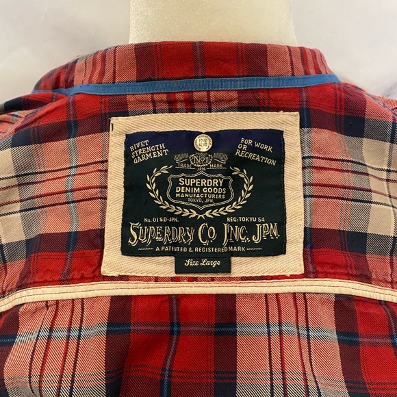 Superdry Plaid Shirt - Picture 2 of 2